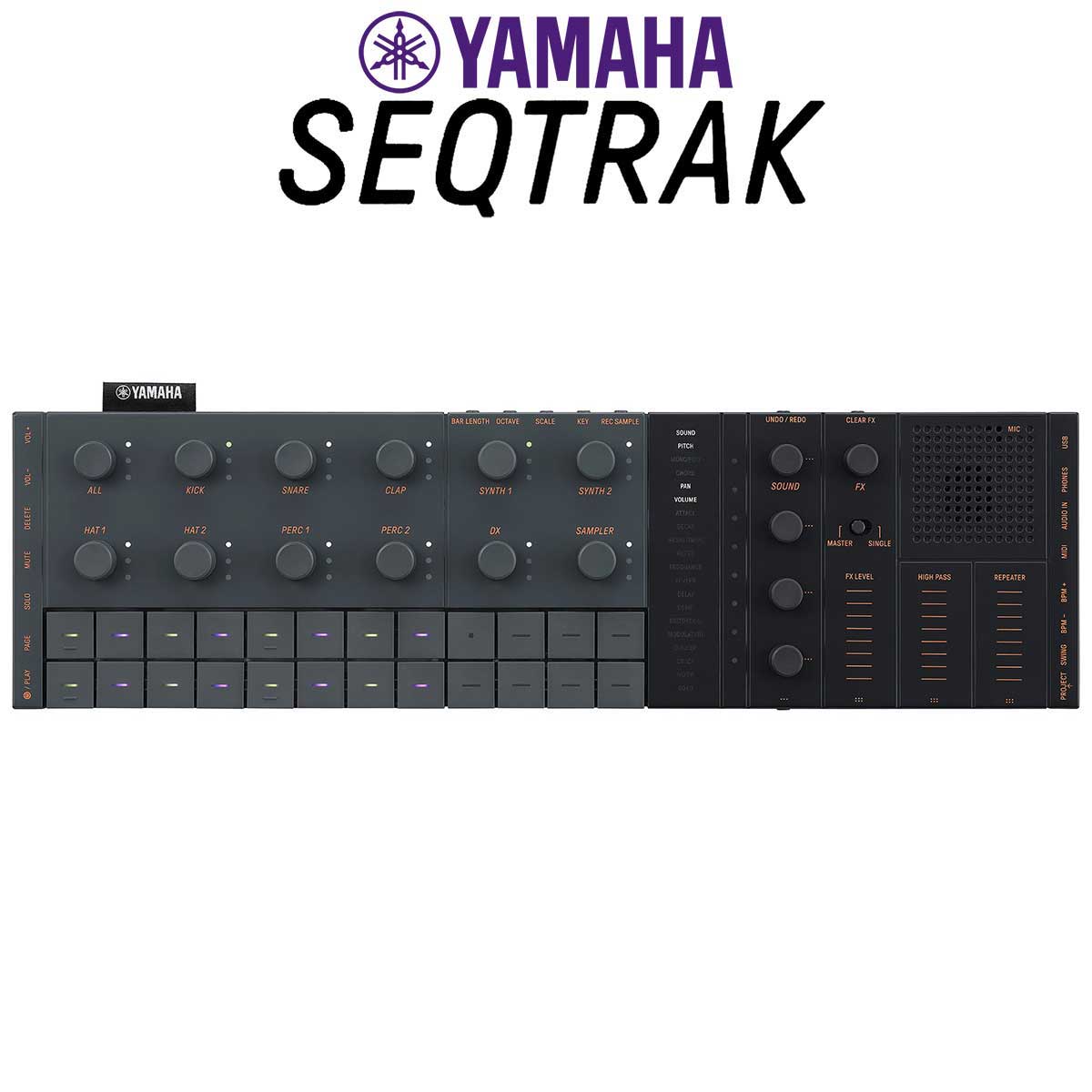 楽天市場】SEQTRAKBK YAMAHA ブラック ミュージックプロダクション