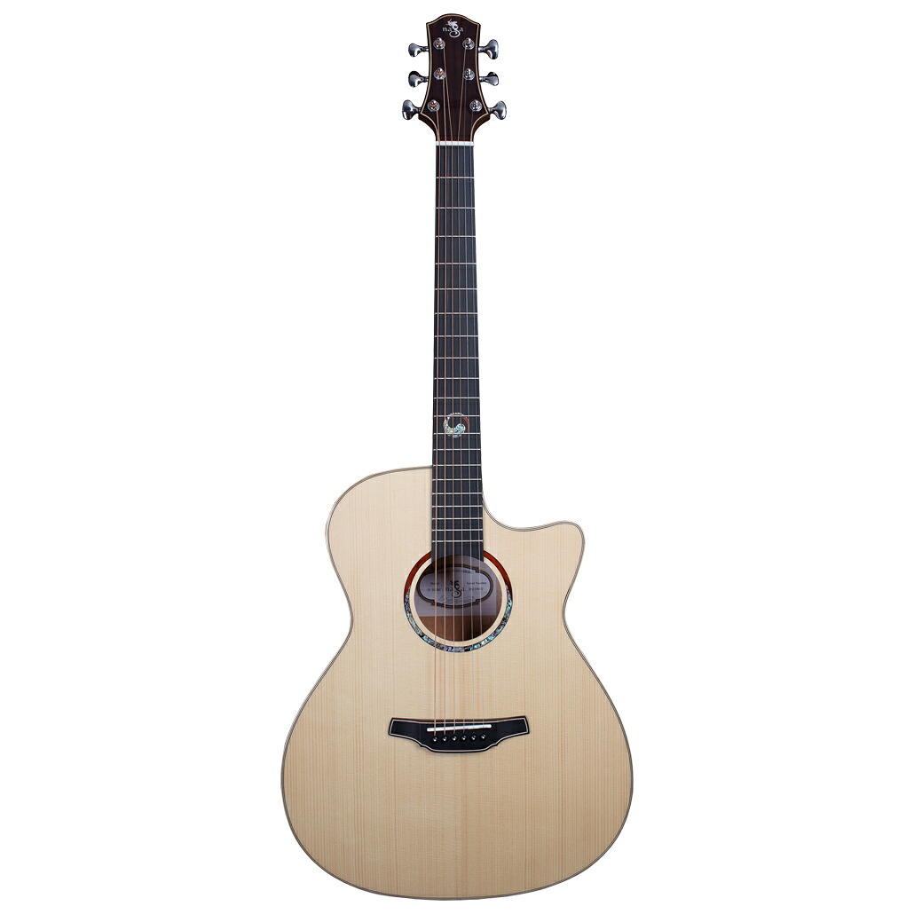 【マラソン期間中 エントリーでさらP5倍】naga guitars S-10GAC アコースティックギター チョン・スンハ氏監修 Lightシリーズ ギグケース付属 ナガギターズ｜島村楽器 42,900円