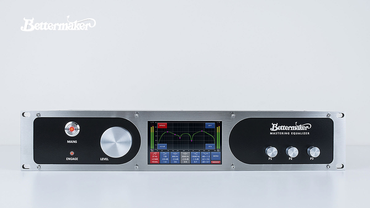 Bettermaker Mastering Equalizer マスタリングイコライザー ベターメーカー