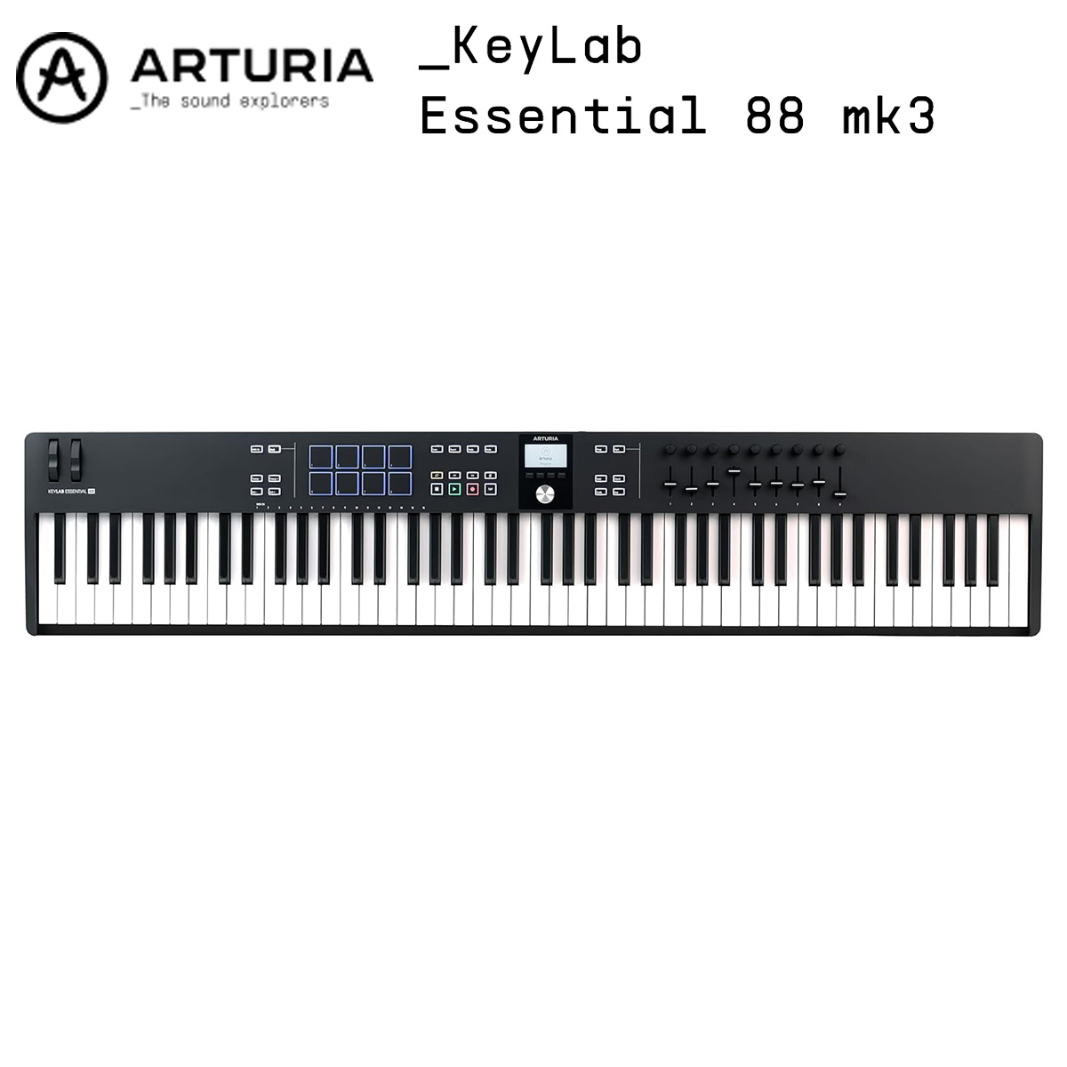 楽天市場】ARTURIA KeyLab Essential 49 MK3 49鍵盤 MIDI
