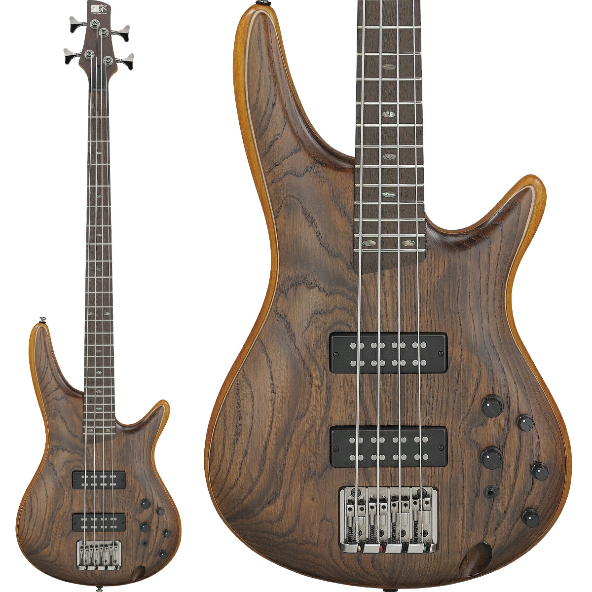 Ibanez SR6AH SUF 6弦ベース aguilar ピックアップ搭載 Ibanez SR6AH SUF 6弦ベース初心者12点セット 【Fenderアンプ付