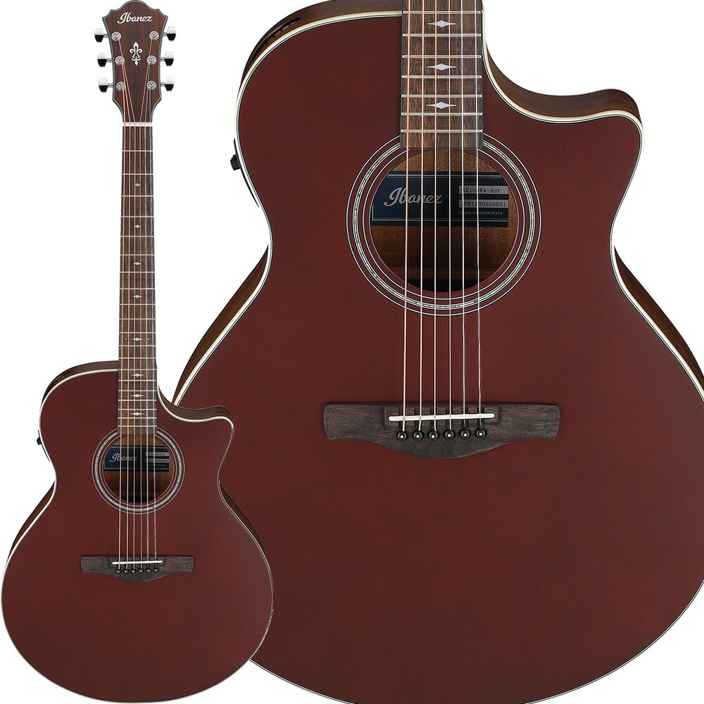 ギター Ibanez AEWC400-TKS Ibanez AEWC400 TKS - trans black sunburst Folk guitar