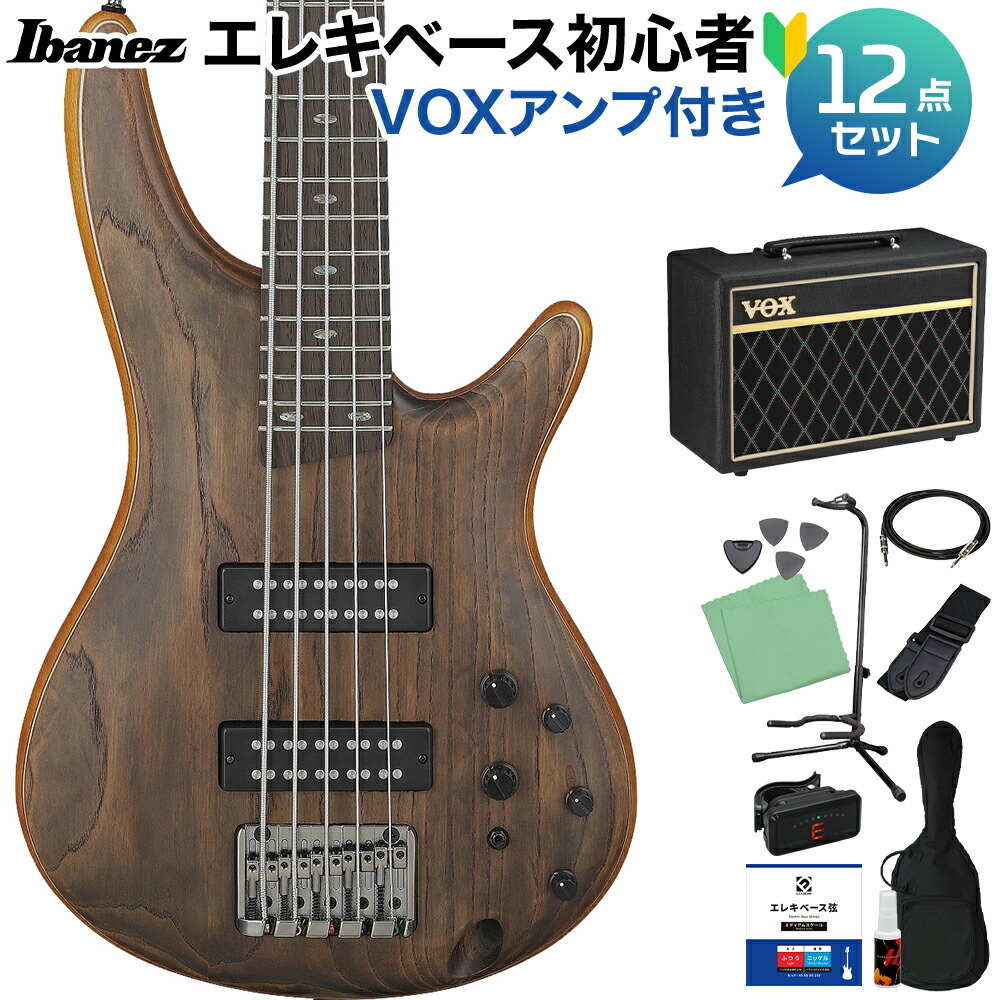Ibanez SR6AH SUF 6弦ベース 未使用に近い Ibanez SR6AH SUF 6弦ベース初心者12点セット 【Fenderアンプ付】 島村