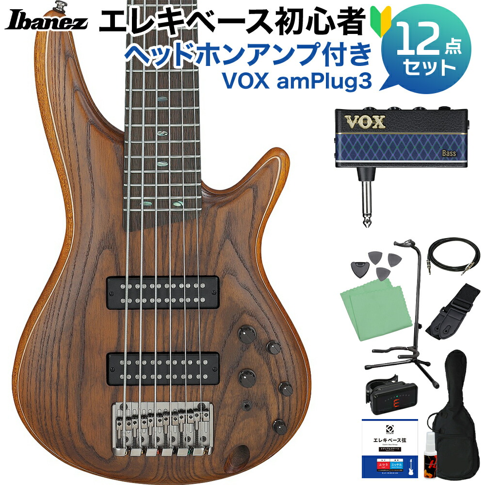 ほぼ未使用 Ibanez SR5AH SUF 5弦ベース エレキベース Ibanez SR5AH SUF 5弦ベース初心者12点セット 【VOXアンプ付