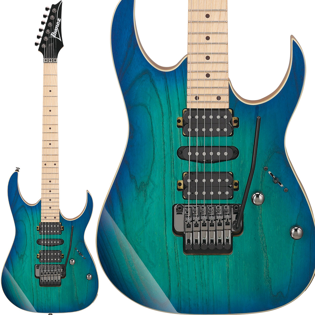 美品‼️Ibanez RXシリーズ エレキギター グラデーションブルー エレキギター】Ibanez RG421HPFM【島村楽器独占販売】｜島村楽器