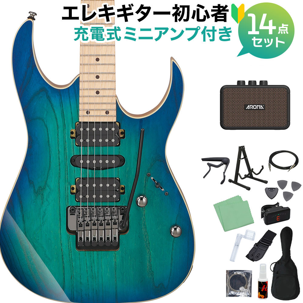 楽天市場】Ibanez RG470AHM BMT エレキギター初心者14点セット