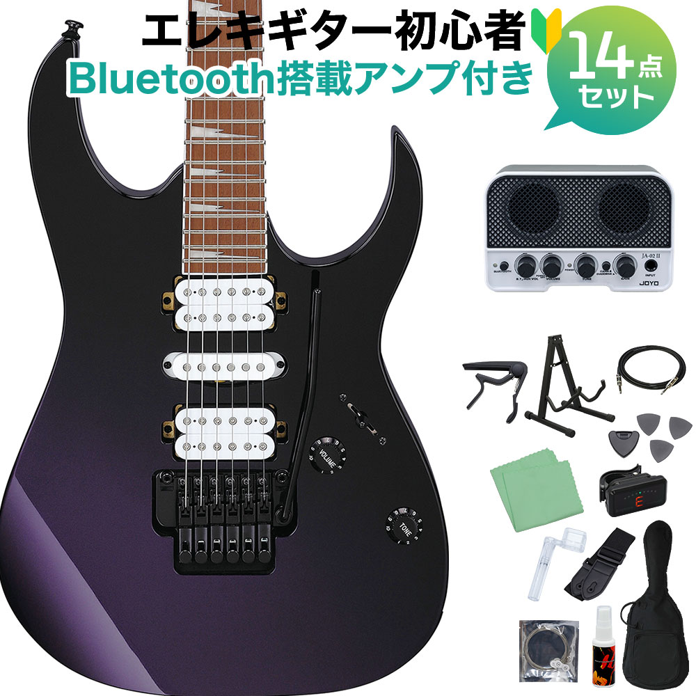【マラソン期間中 エントリーでさらP5倍】Ibanez RG470DX TMN Tokyo Midnight エレキギター初心者14点セット 【Bluetooth搭載ミニアンプ付き】 アイバニーズ Standard RG 【初心者セット】|島村楽器
