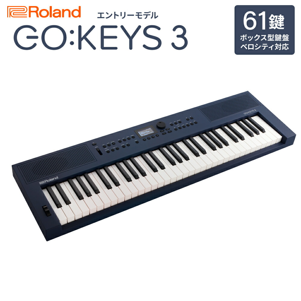 Roland GO:KEYS 61鍵 キーボード美品　完動品　電源付属 mt0161226_m.jpg