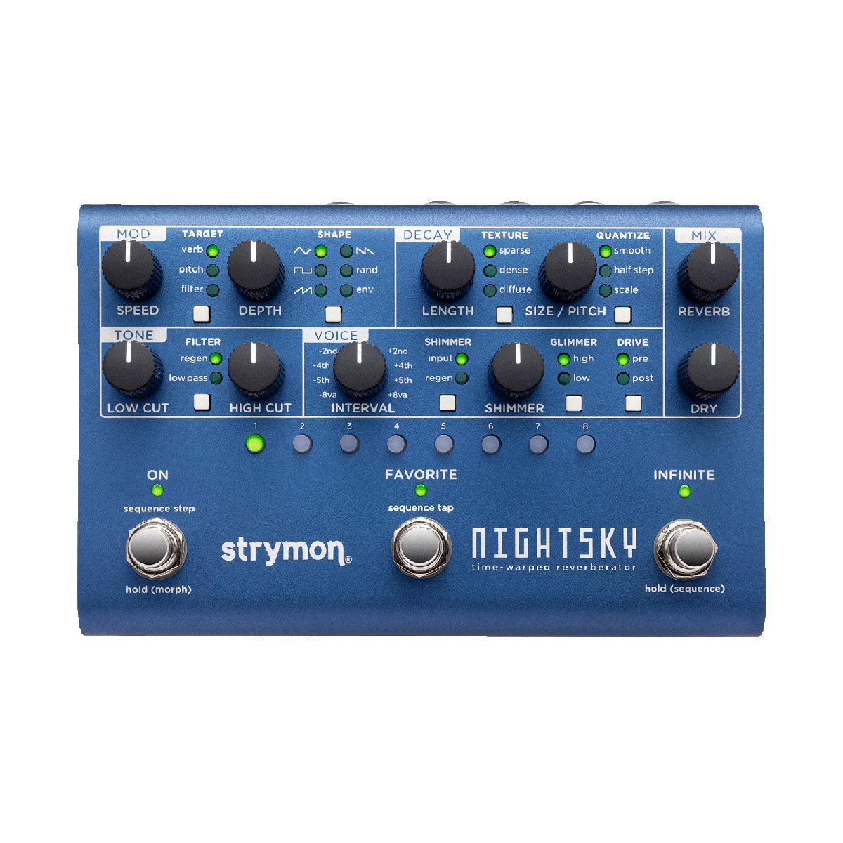 strymon NIGHTSKY シンセシス・リバーブ コンパクトエフェクター ストライモン