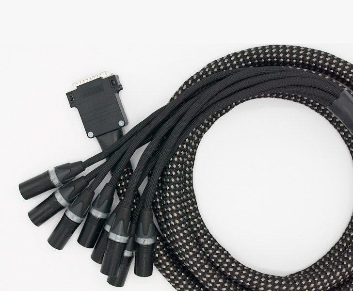 VOVOX Multipair Cable sonorus muco 100 cm 8 x XLR (F) - DB25 (6.3403) バランスケーブル/1.0m ヴォヴォックス