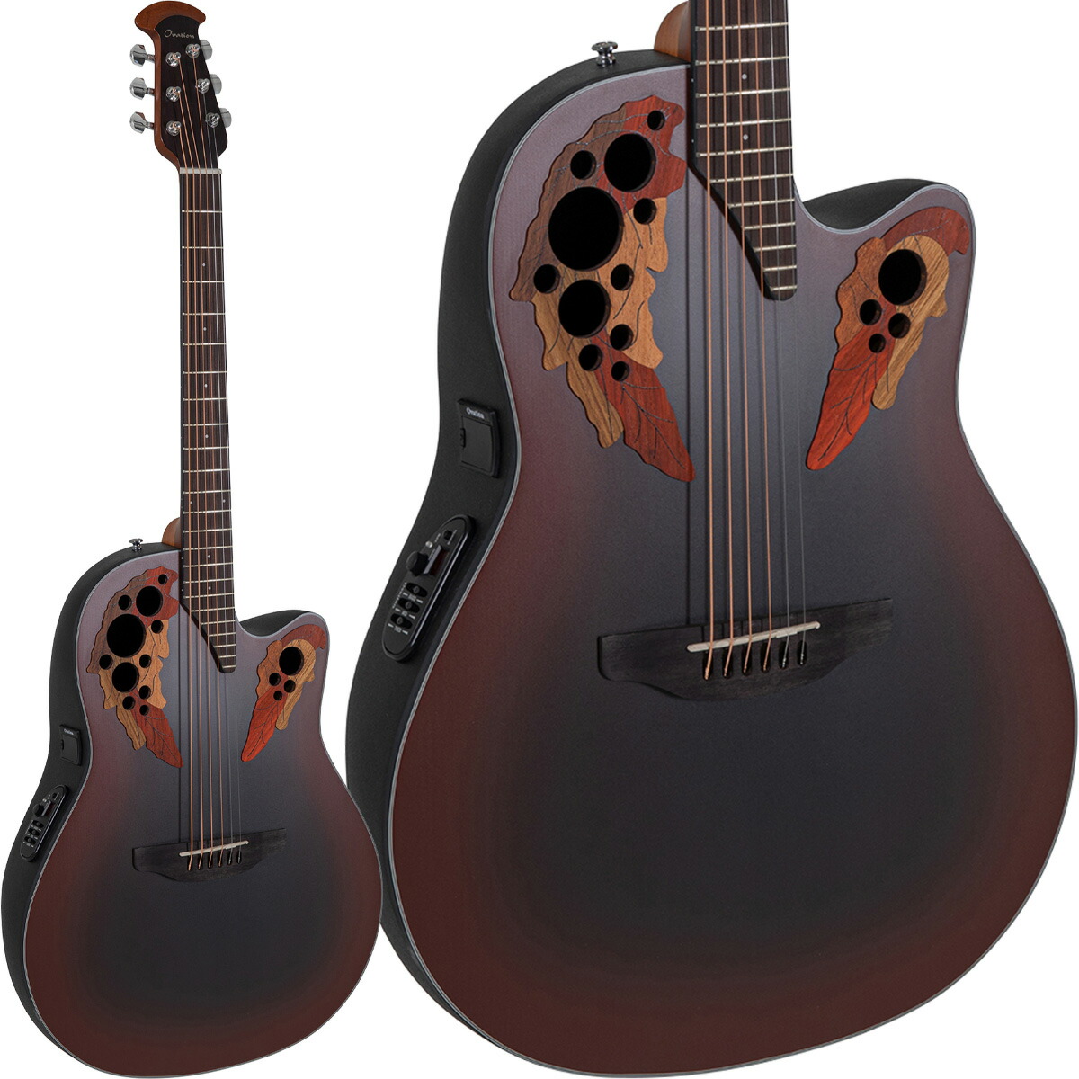 楽天市場】Ovation Celebrity CE44-1-G Sunburst エレアコギター