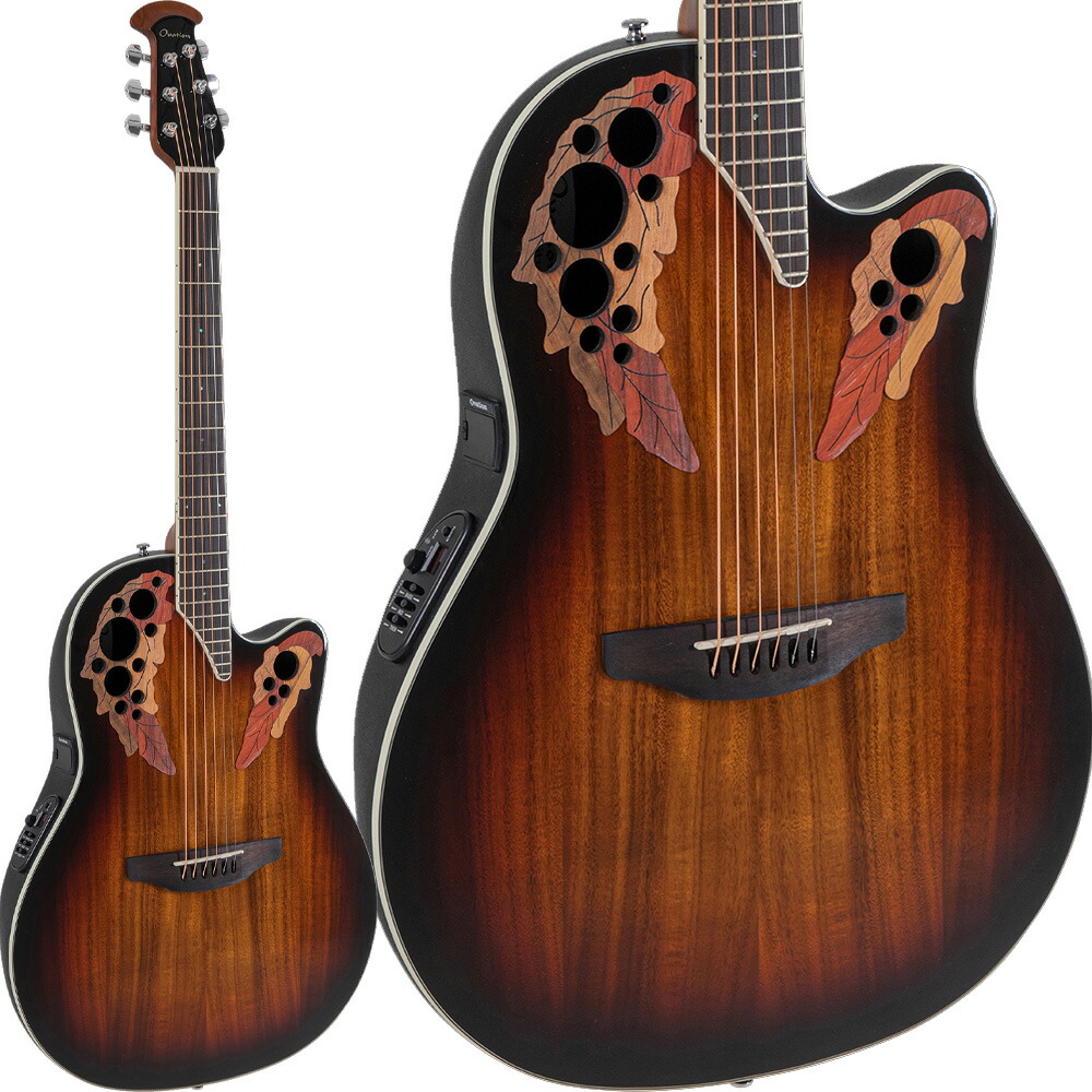 楽天市場】Ovation オベーション CE48P TGE (Tiger Eye Brown