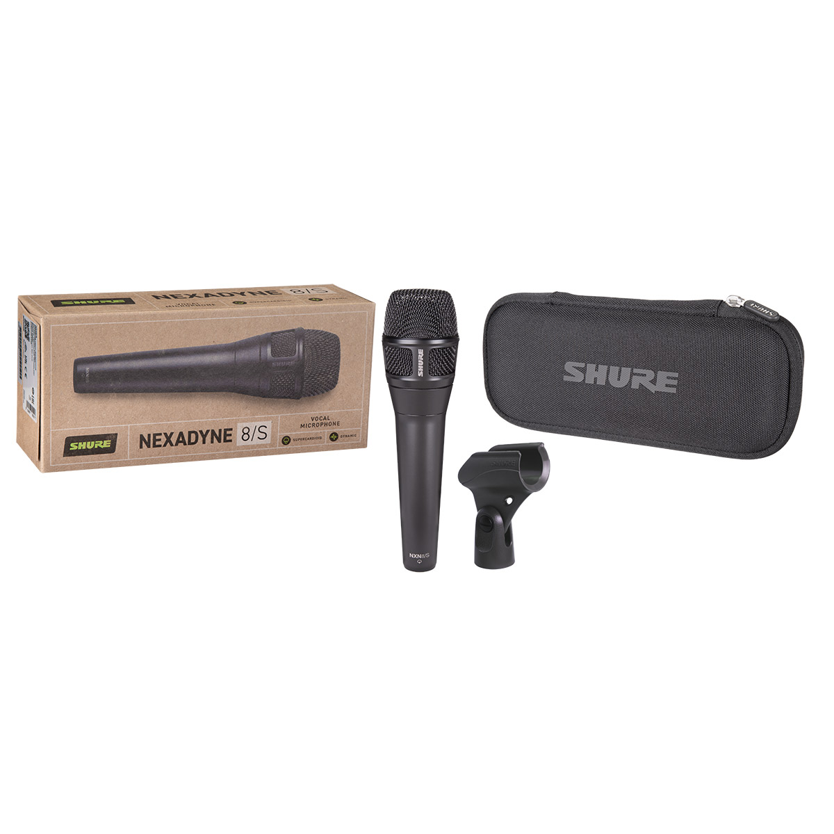 【マラソン期間中 エントリーでさらP5倍】SHURE Nexadyne 8/S (スーパーカーディオイド) ダイナミックマイク ボーカルマイクロホン シュア｜島村楽器