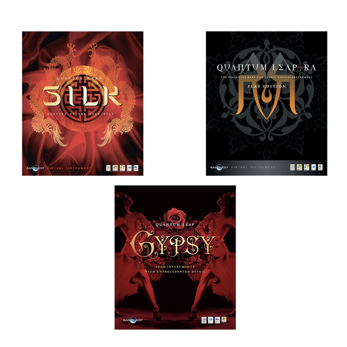 [特価 2026/05/10迄] EASTWEST World Instruments Bundle [GYPSY / RA / SILK] 限定バンドル イーストウエスト [メール納品 代引き不可]