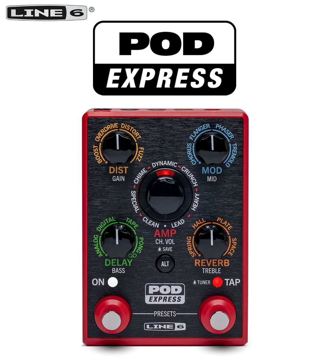 LINE 6 POD Express Bass ベースエフェクター 楽天市場】LINE6 POD Express Bass ベース用 アンプ
