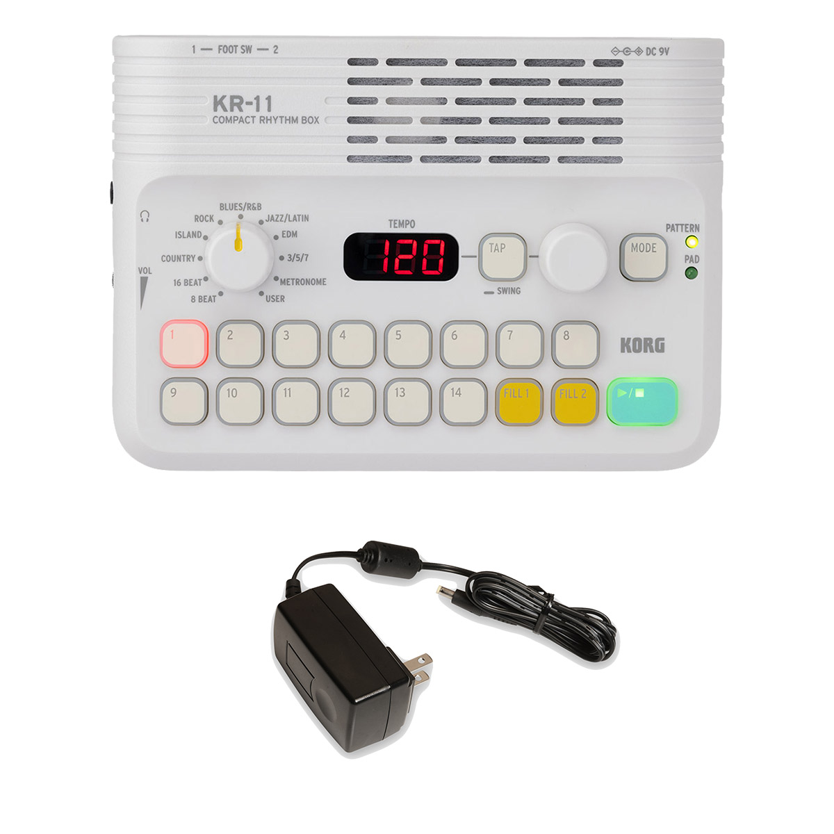 楽天市場】【即日発送】KORG KR mini リズムボックス リズム