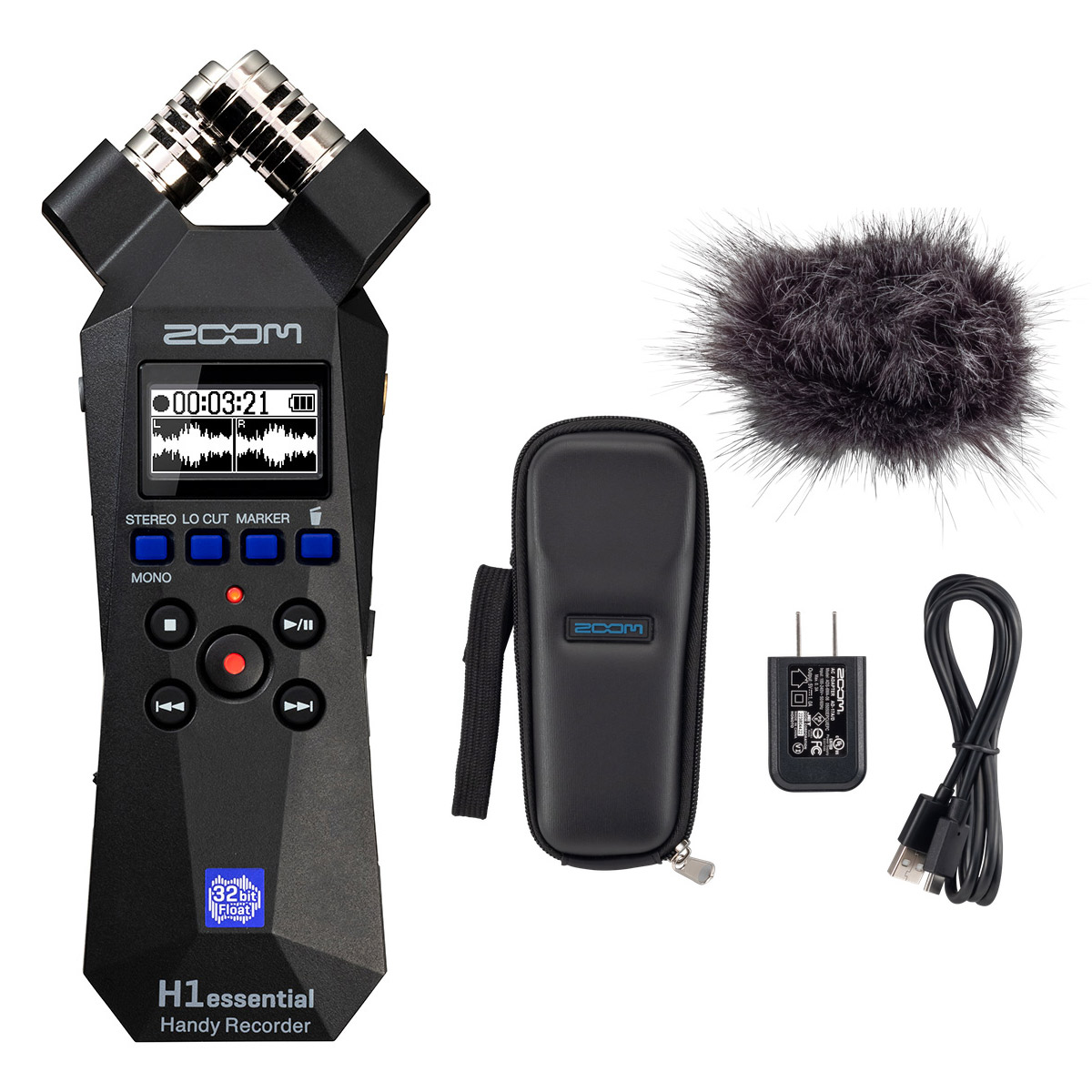 ZOOM H1essential ハンディレコーダー H1essential Stereo Handy Recorder | Buy Now | ZOOM