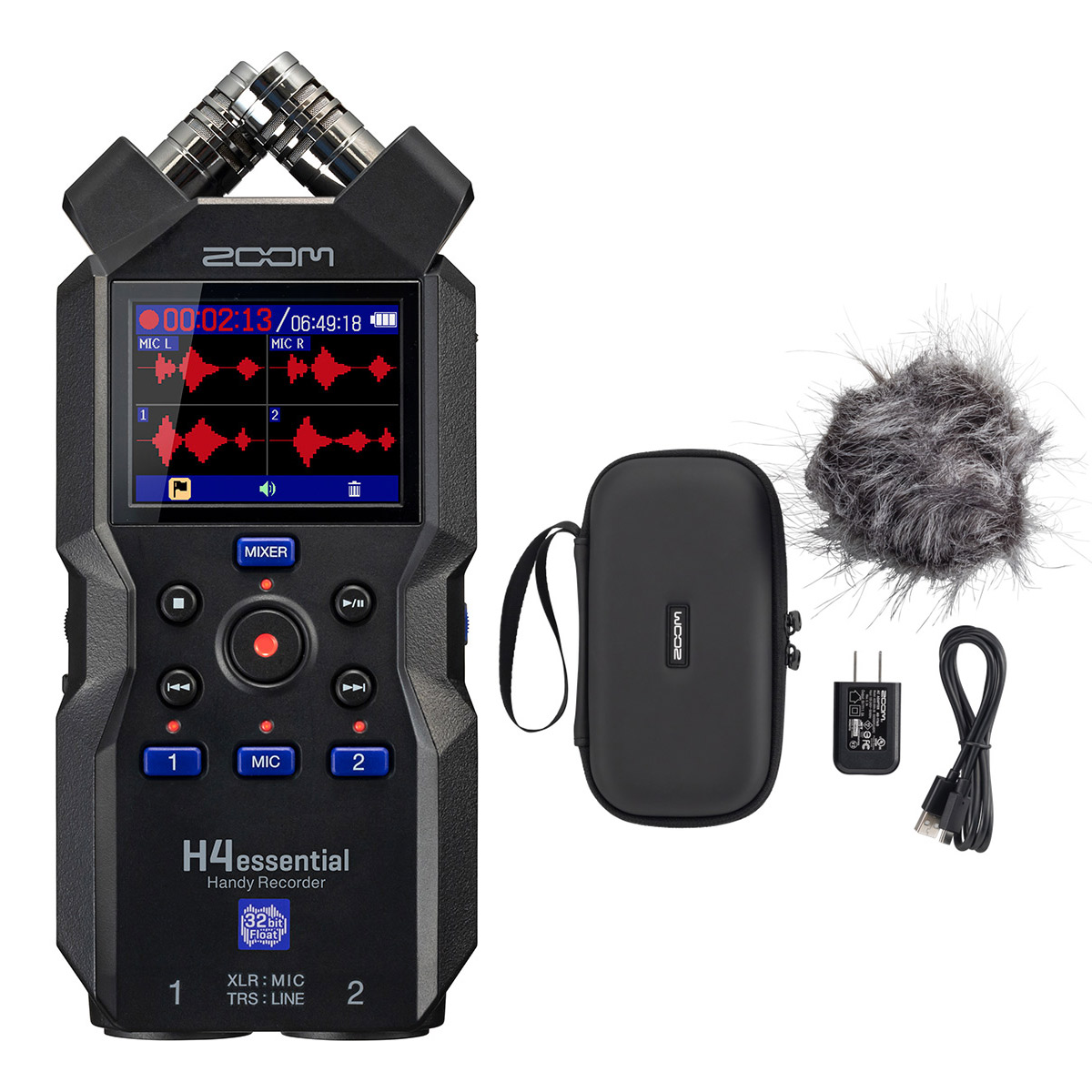 【新品】【未開封】ZOOM H1 essential ハンディレコーダー ZOOM H1 essential ハンディーレコーダー ズーム | 島村楽器