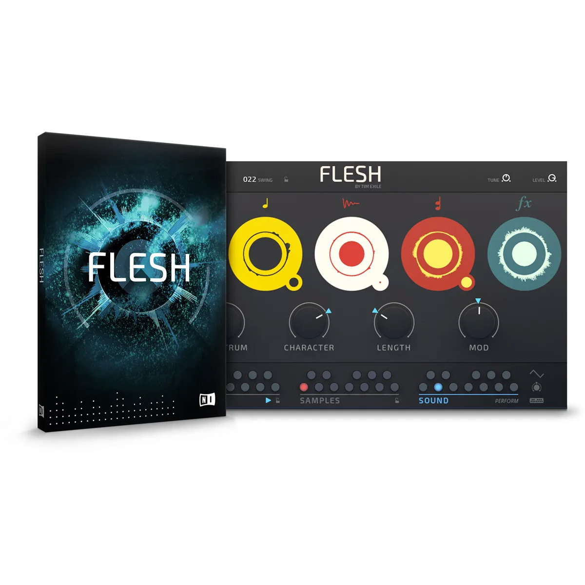Native Instruments (NI) Flesh ネイティブインストゥルメンツ [メール納品 代引き不可]