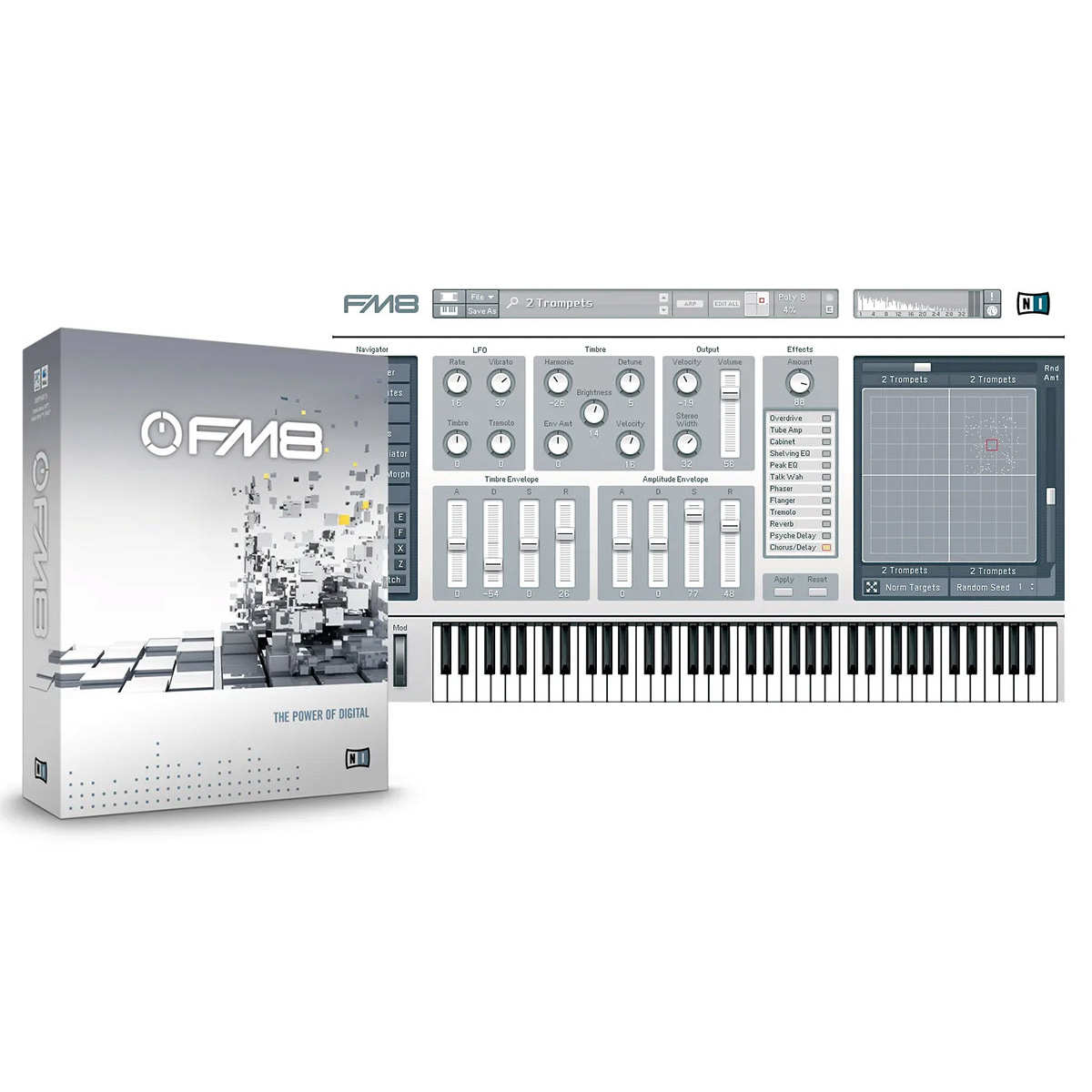 Native Instruments (NI) FM8 ネイティブインストゥルメンツ [メール納品 代引き不可]