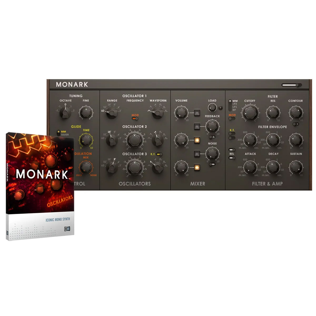 【マラソン期間中 エントリーでさらP5倍】Native Instruments (NI) Monark ネイティブインストゥルメンツ [メール納品 代引き不可]｜島村楽器