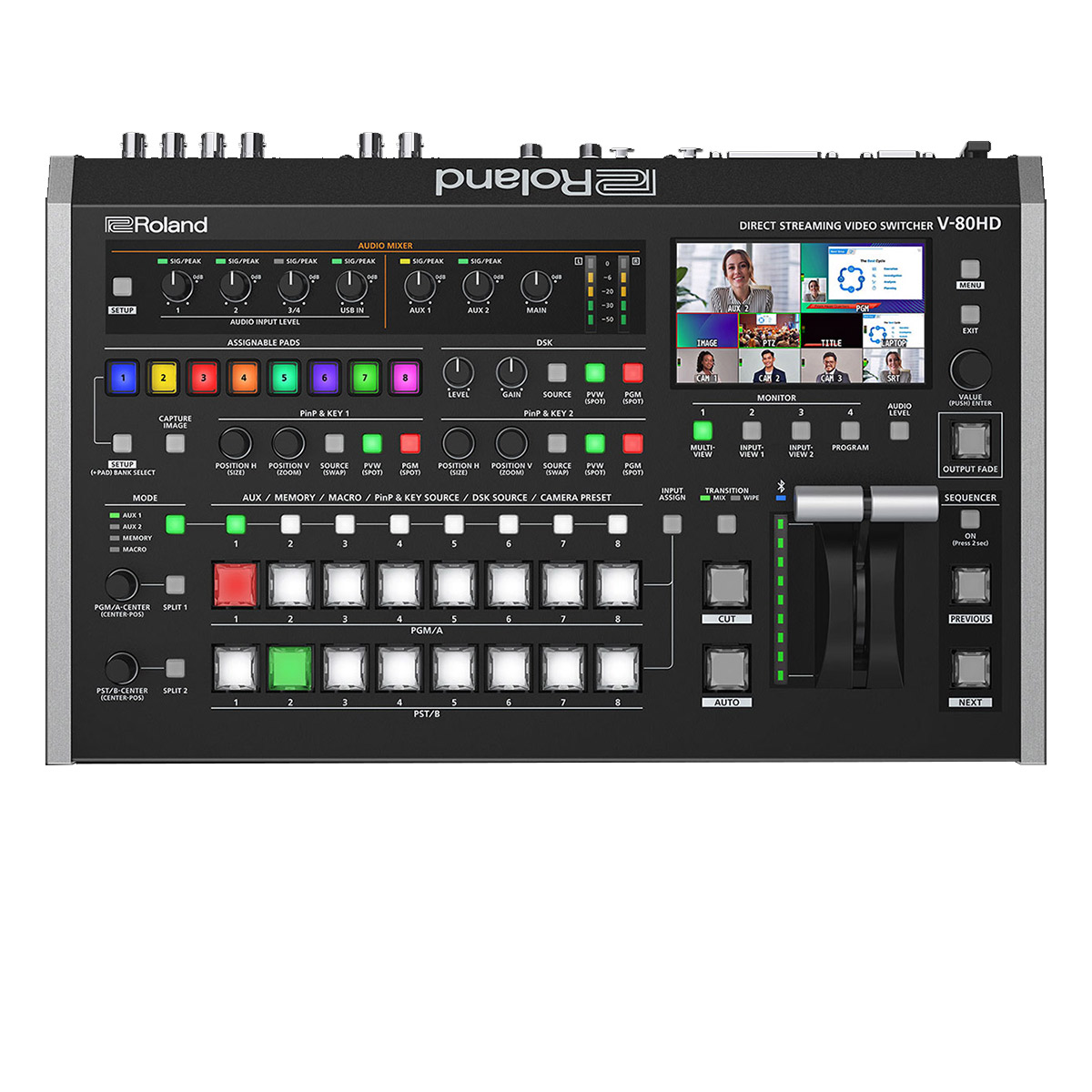楽天市場】ローランド ROLAND V-8HD HD VIDEO SWITCHER ビデオ