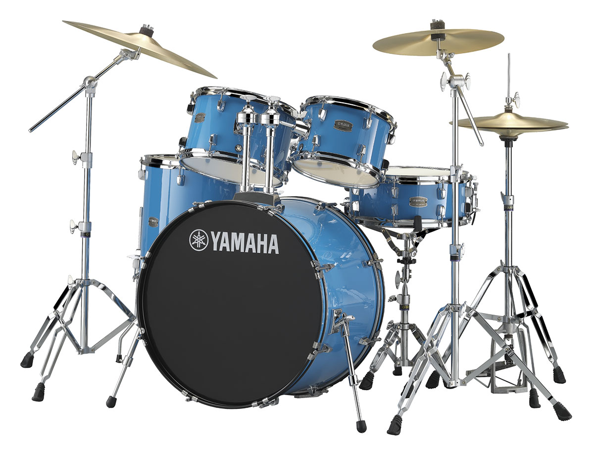 【マラソン期間中 エントリーでさらP5倍】YAMAHA RYDEEN RDP2F5STD2 SKB ドラムセット スカイブルー 【バスドラム22インチ仕様】 ヤマハ ライディーン｜島村楽器
