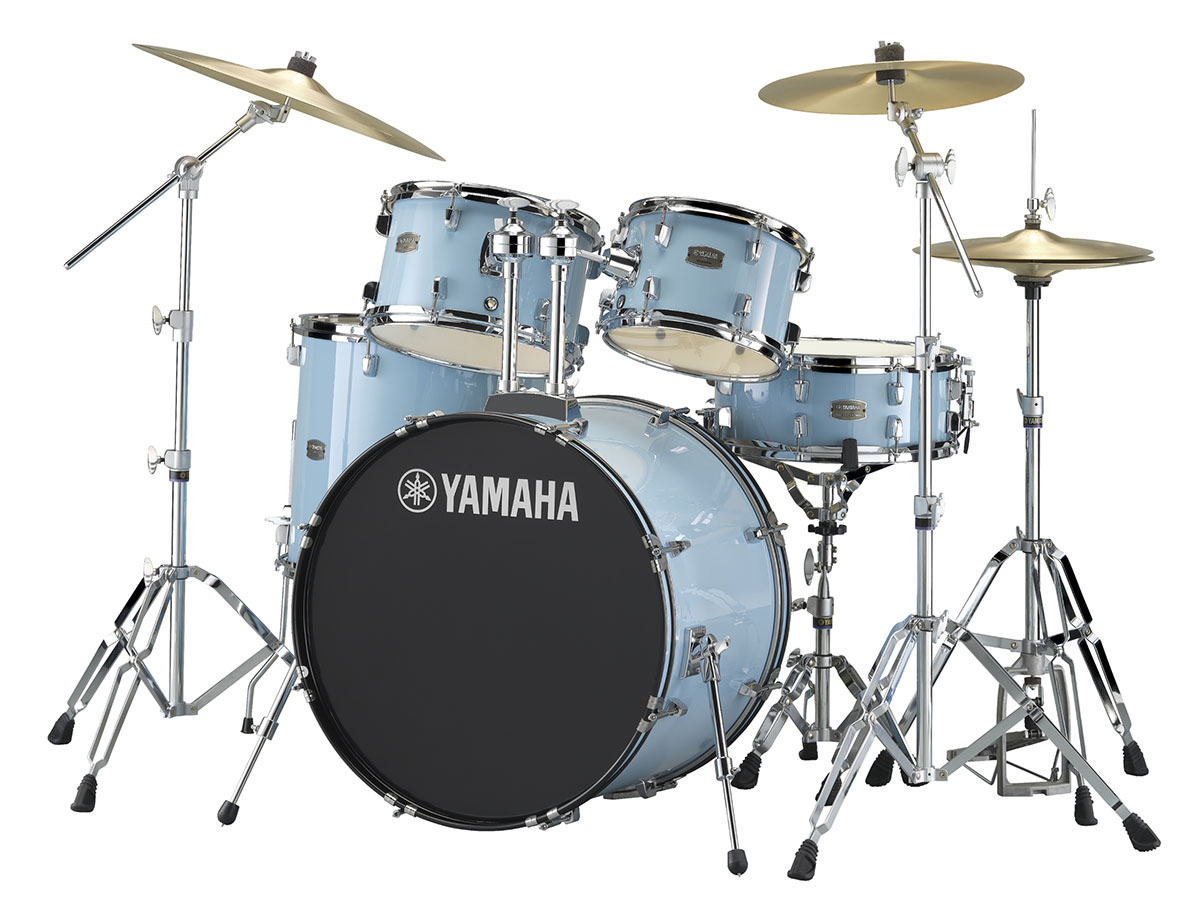 【マラソン期間中 エントリーでさらP5倍】YAMAHA RYDEEN RDP2F5STD2 GPU ドラムセット グロスペールブルー 【バスドラム22インチ仕様】 ヤマハ ライディーン｜島村楽器