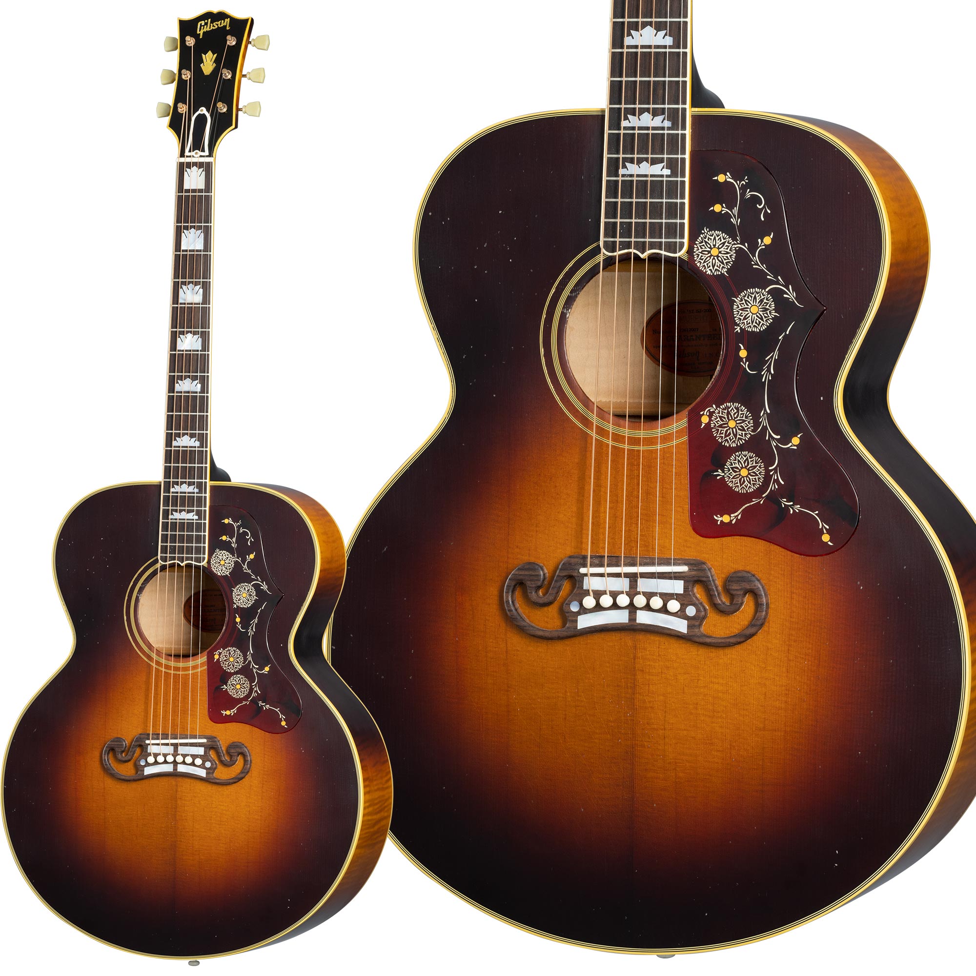【マラソン期間中 エントリーでさらP5倍】Gibson 1957 SJ-200 Murphy Lab Light Aged Vintage Sunburst アコースティックギター Custom Shop ギブソン｜島村楽器 429,000円