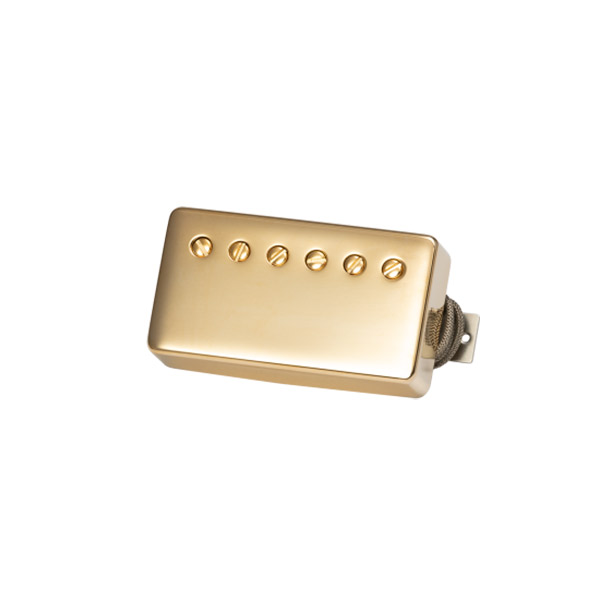 【マラソン期間中 エントリーでさらP5倍】Gibson Custombucker Underwound Gold Cover ピックアップ エレキギター用 ギブソン PUCBUDBGC2|島村楽器