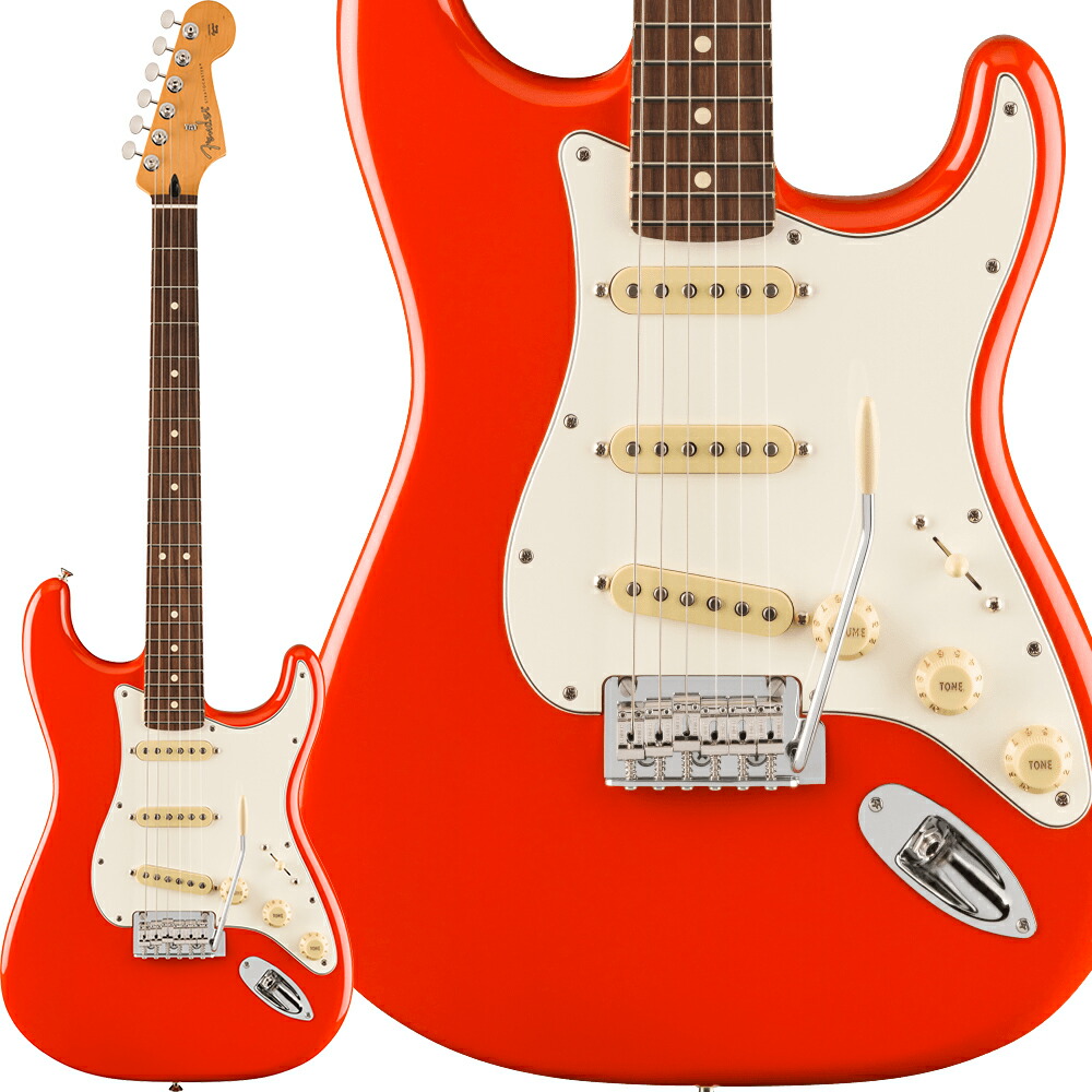 楽天市場】Fender Player Stratocaster Capri Orange Maple
