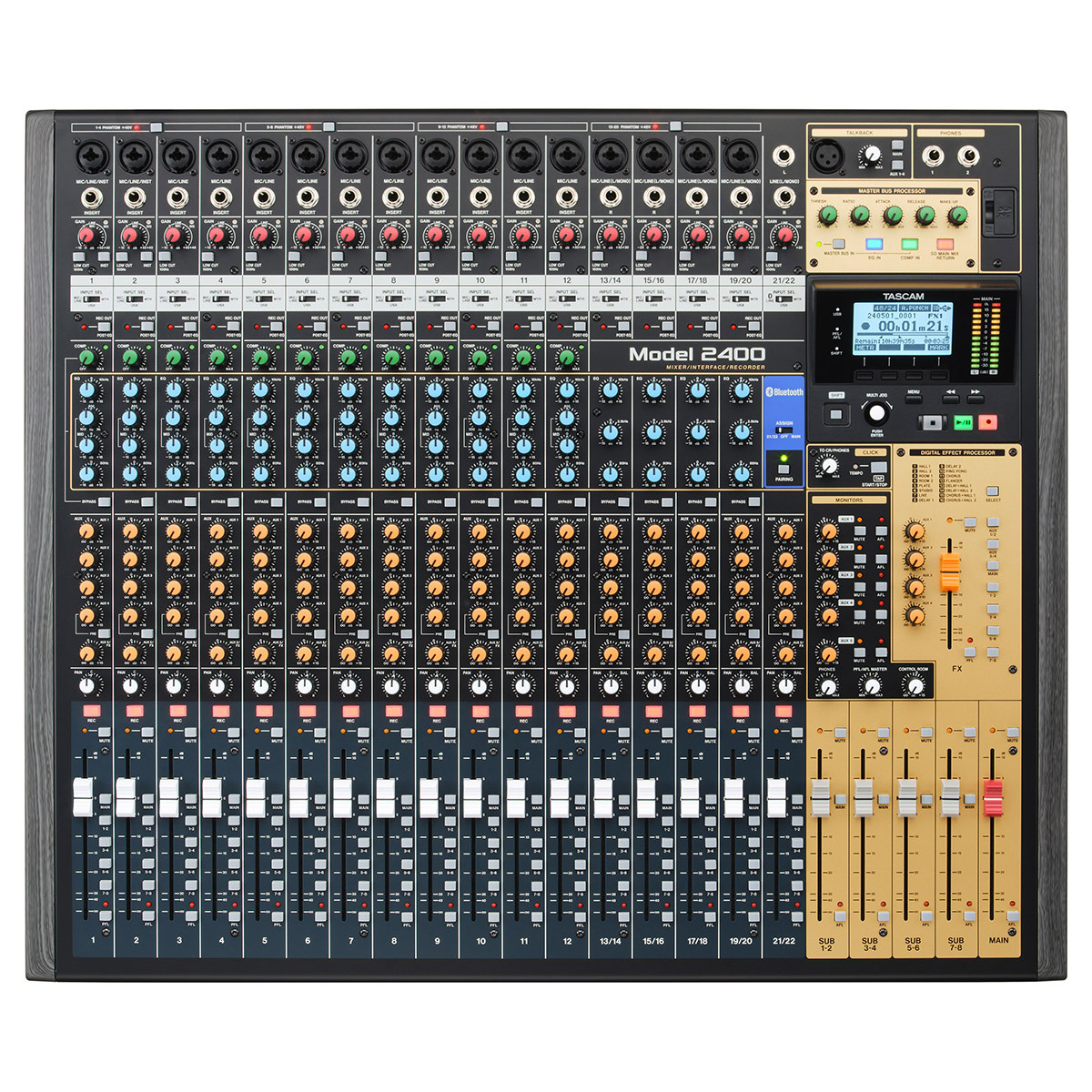 楽天市場】TASCAM Model 16 16トラック レコーディング・ミキサー