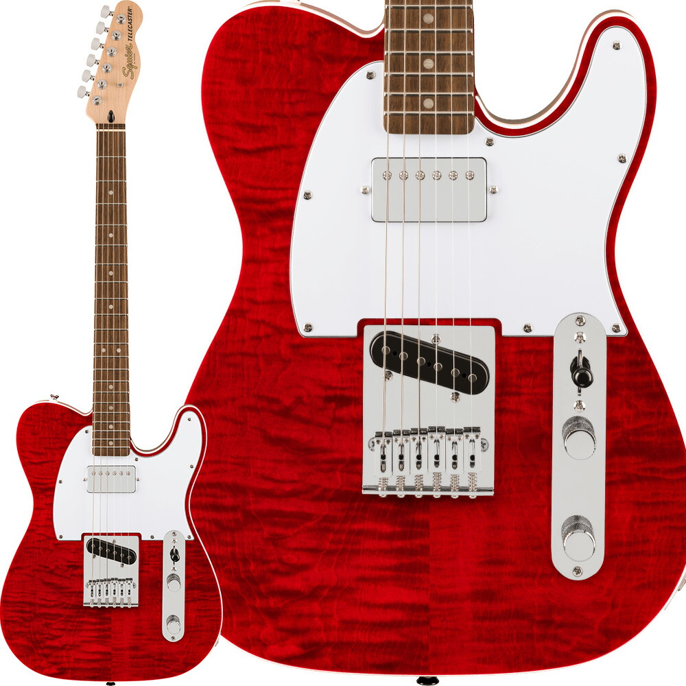 楽天市場】Squier Affinity Series Telecaster FMT SH -Crimson Red