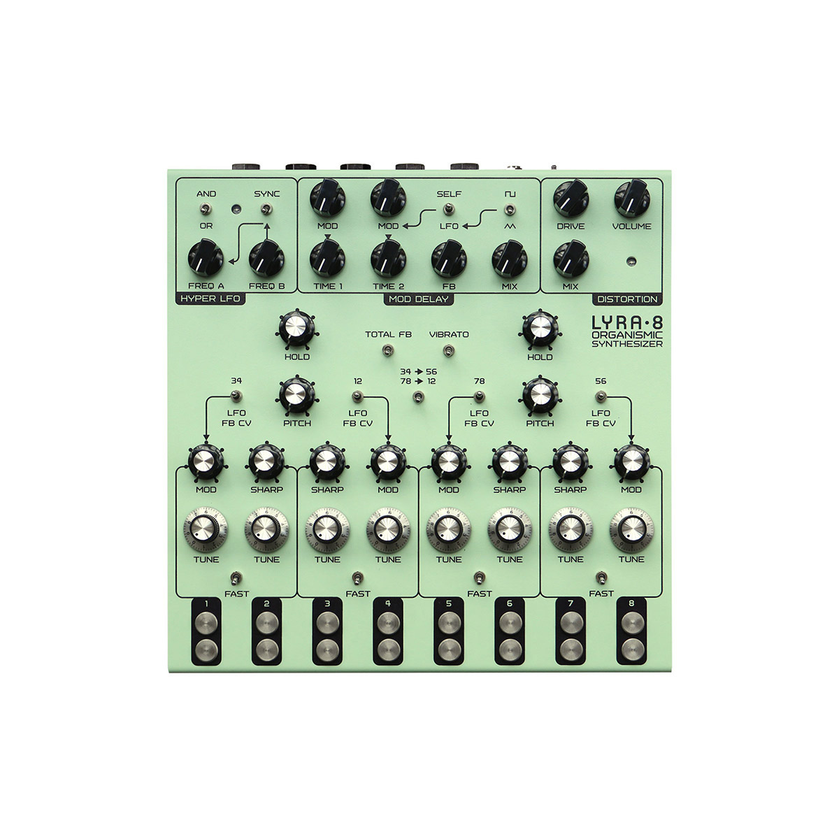 SOMA LYRA-8 Green オーガニック・ドローン・シンセサイザー ソーマ