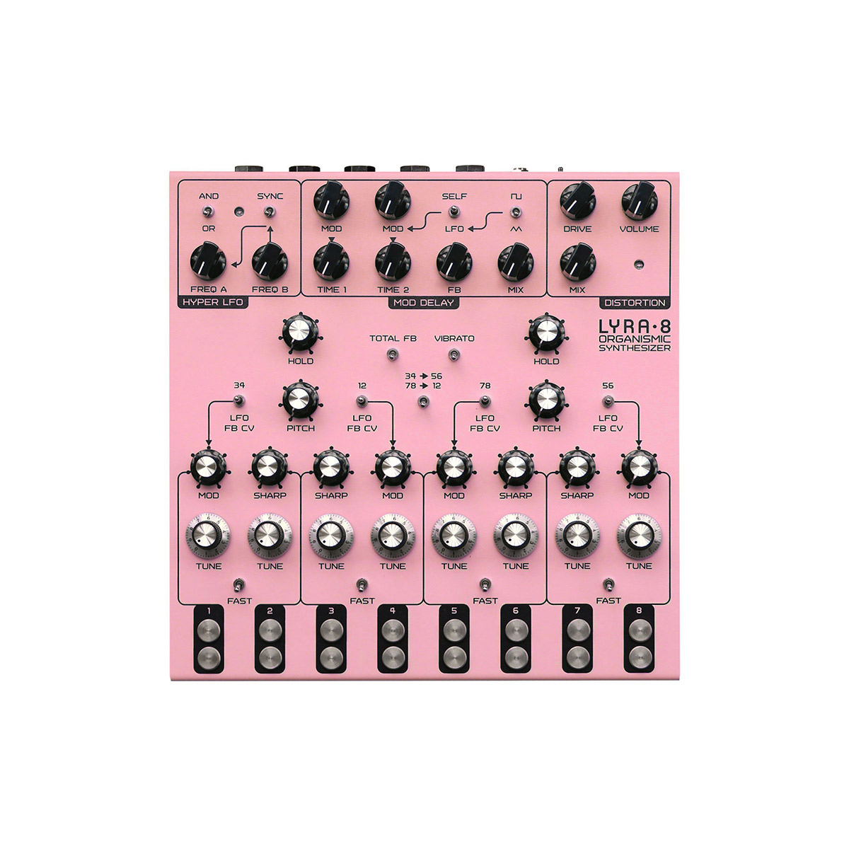 SOMA LYRA-8 Pink オーガニック・ドローン・シンセサイザー ソーマ