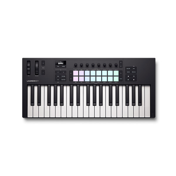 Novation Launchkey Mini MK4 37鍵　美品 novation Launchkey Mini 37 MK4 MIDIキーボード 37鍵 ミニ鍵盤