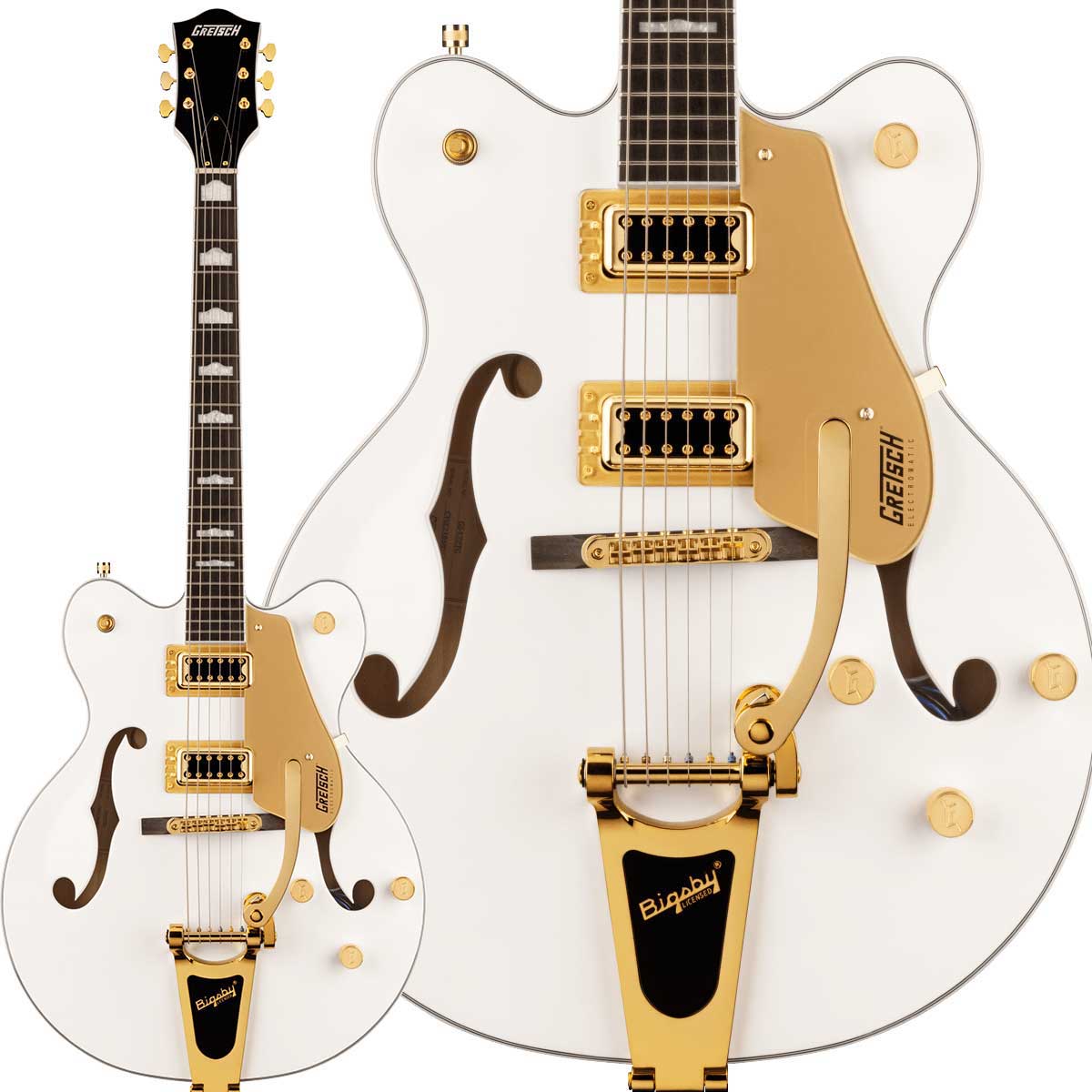 GRETSCH G5422TG Snowcrest White フルアコギター グレッチ