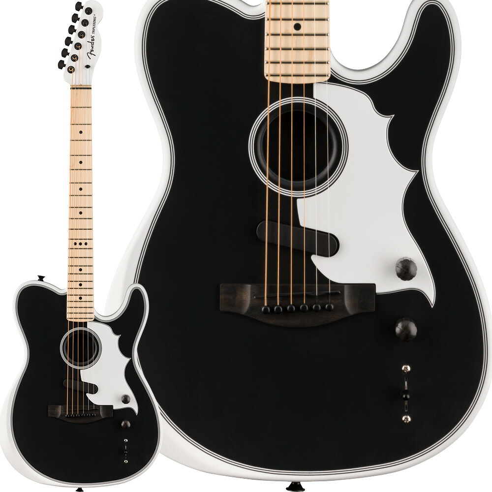 楽天市場】Jack White Triplesonic Acoustasonic Telecaster (Satin