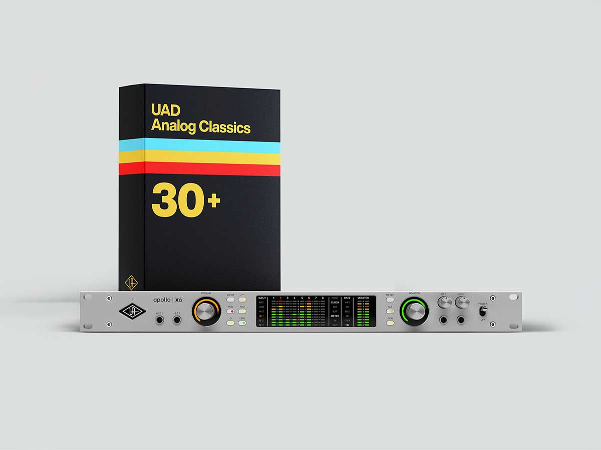UNIVERSAL AUDIO Apollo x6 Gen2 Essentials+ Edition オーディオインターフェイス ユニバーサルオーディオ
