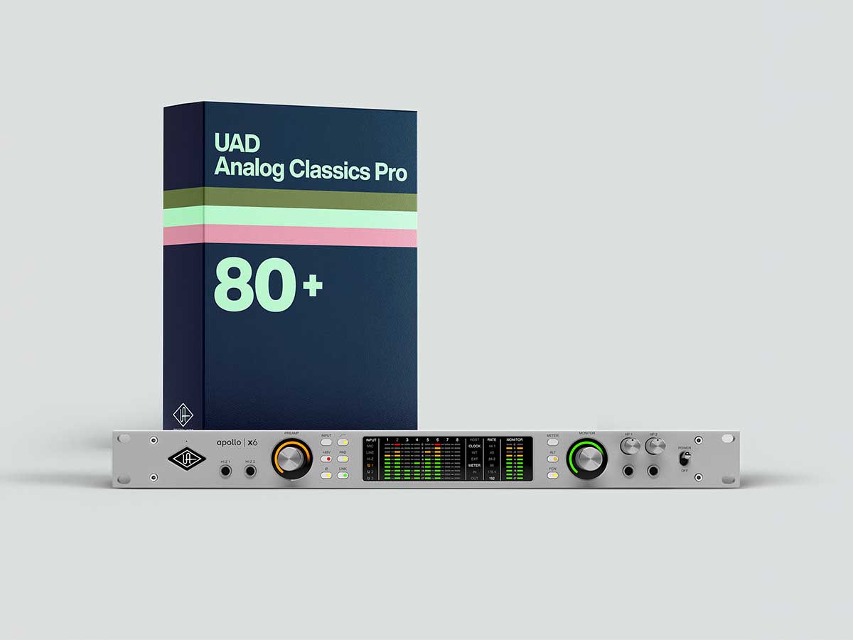 UNIVERSAL AUDIO Apollo x6 Gen2 Studio+ Edition オーディオインターフェイス ユニバーサルオーディオ