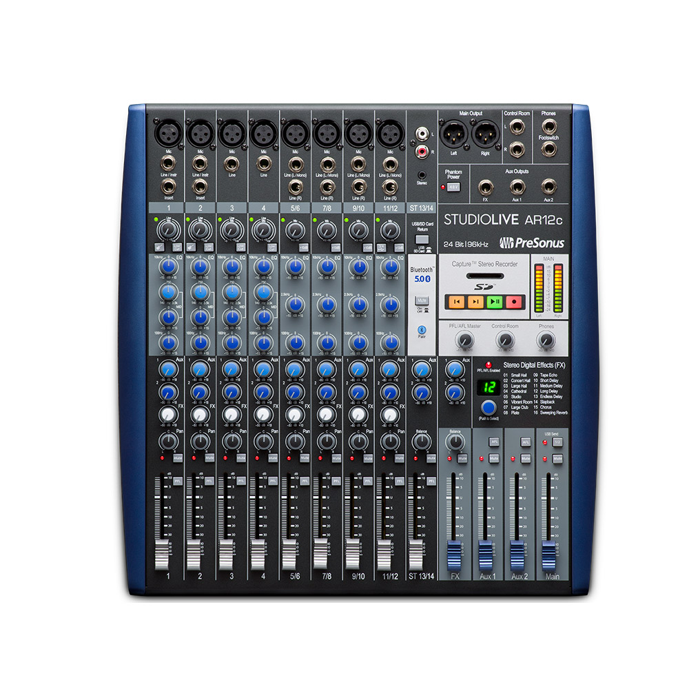 アナログミキサー　プレソナス　スタジオライブ16c 楽天市場】PreSonus StudioLive AR16C アナログミキサー プレソナス