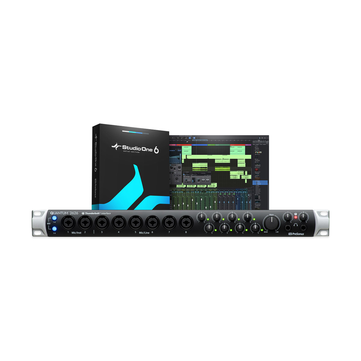 楽天市場】PreSonus Studio 1824c オーディオインターフェイス 18ch入