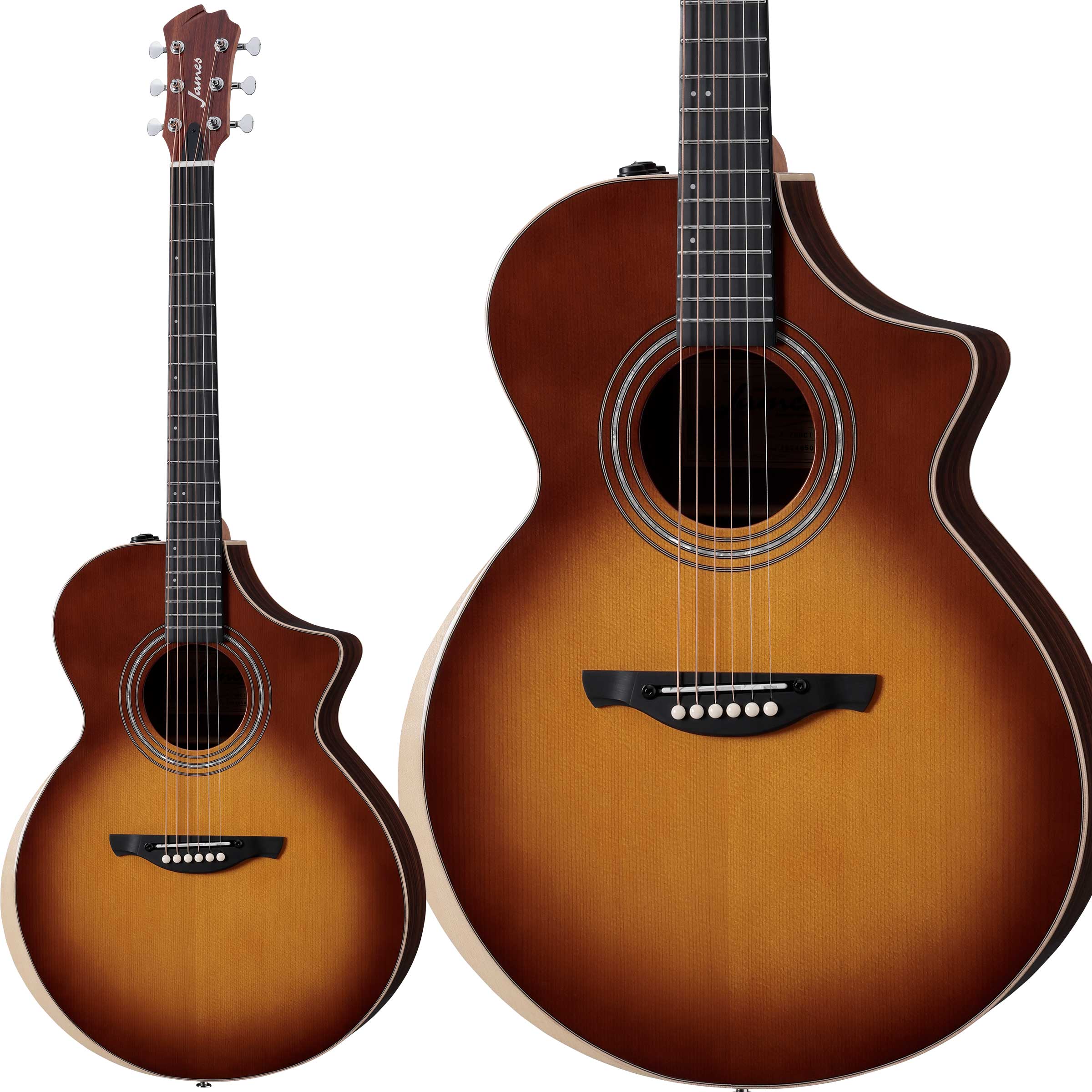 【マラソン期間中 エントリーでさらにP5倍】 James J-700CII VSB エレアコ 生音エフェクト エルボーカット アコースティックギター ジェームス 53,400円