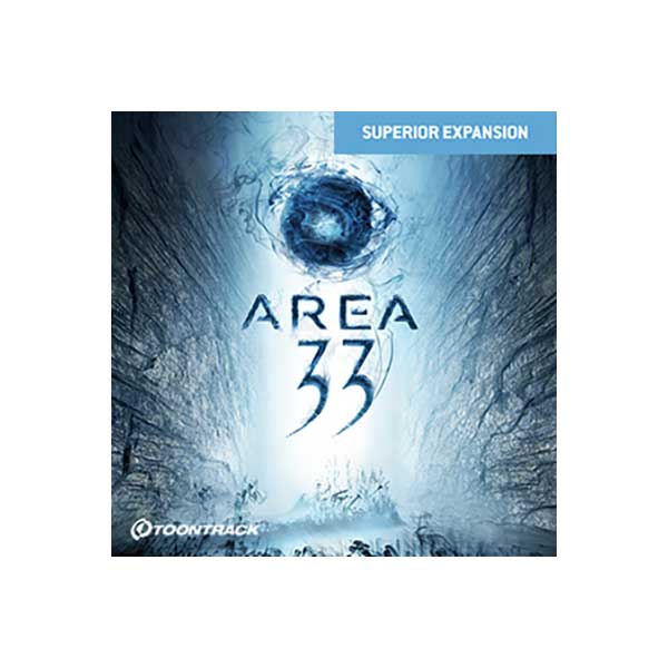 TOONTRACK SDX - AREA 33 SDX拡張音源 トゥーントラック B8037[メール納品 代引き不可]