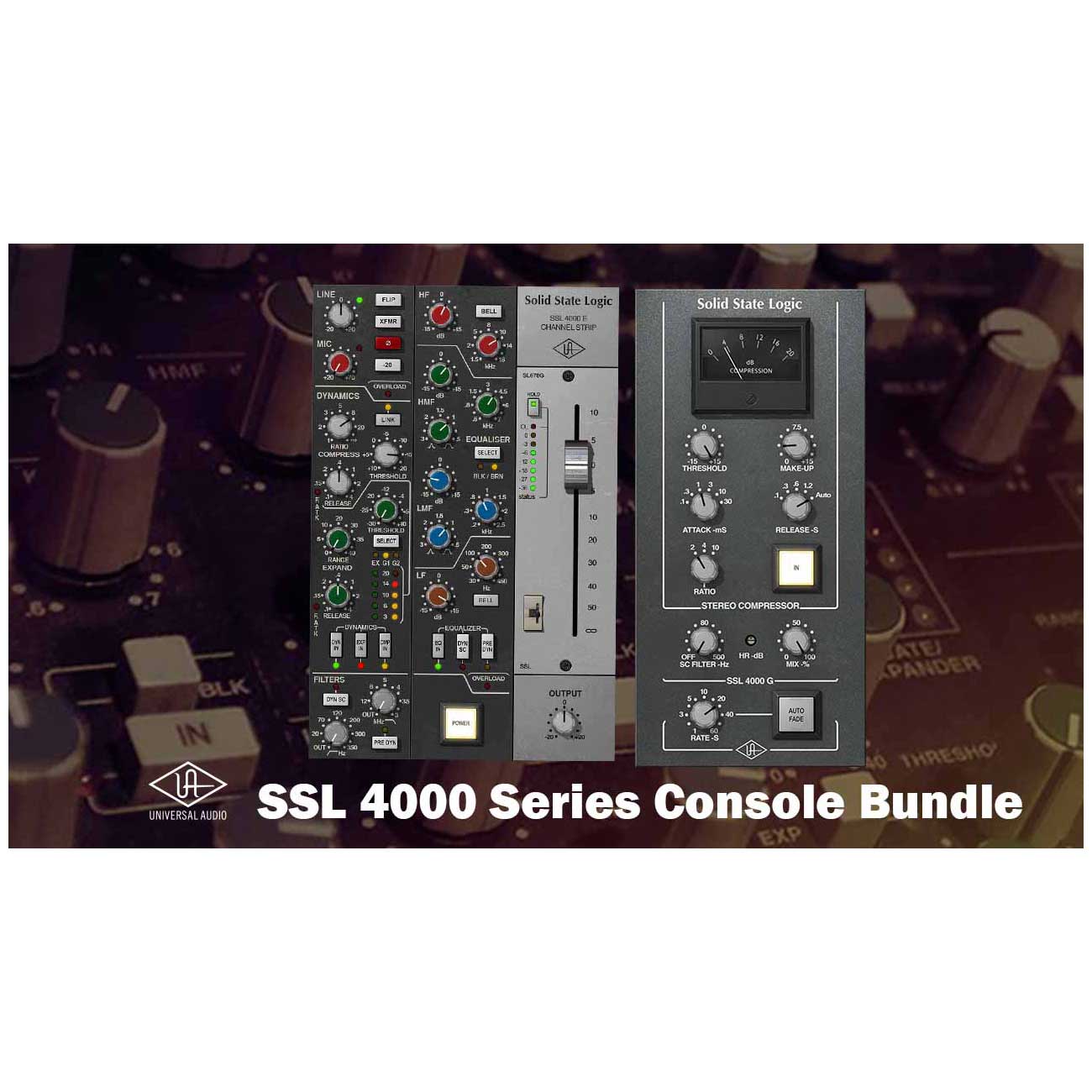 【マラソン期間中 エントリーでさらP5倍】[特価 2026/08/01迄] UNIVERSAL AUDIO SSL 4000 Series Console Bundle プラグインソフト ユニバーサルオーディオ [メール納品 代引き不可]｜島村楽器
