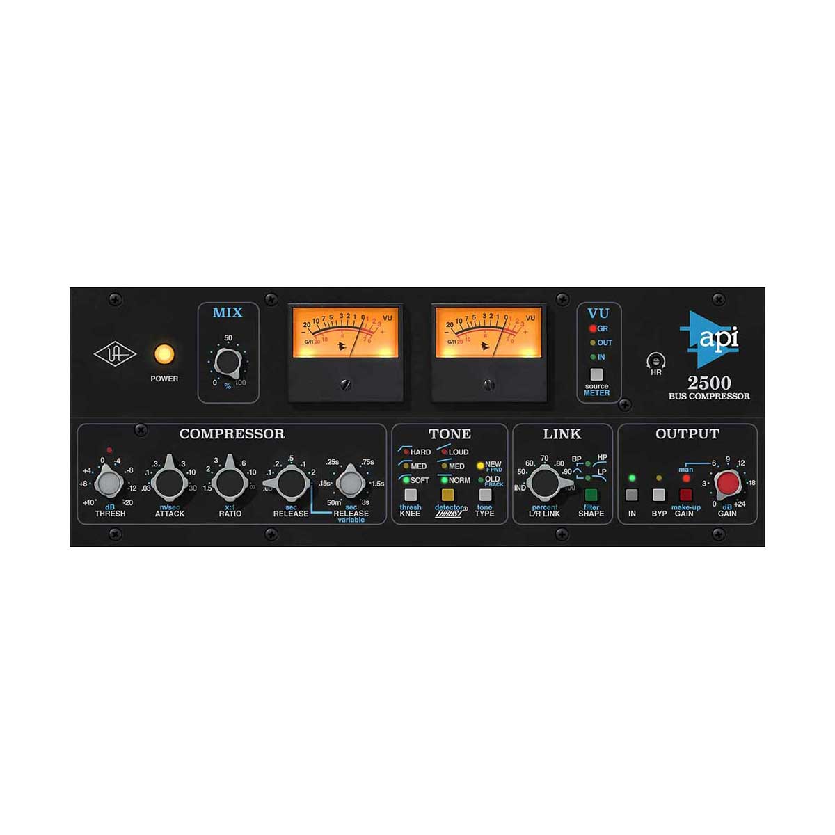 UNIVERSAL AUDIO API 2500 Bus Compressor プラグインソフト ユニバーサルオーディオ [メール納品 代引き不可] 23,313円