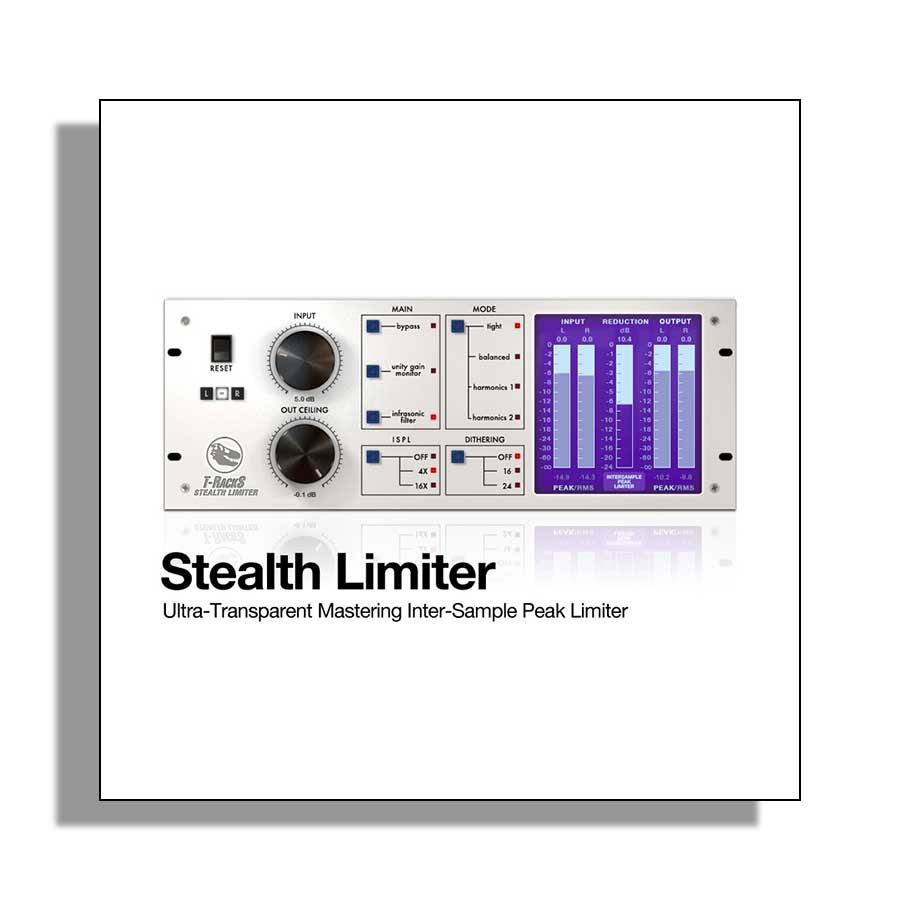 IK Multimedia T-RackS Stealth Limiter プラグイン IKマルチメディア [メール納品 代引き不可]