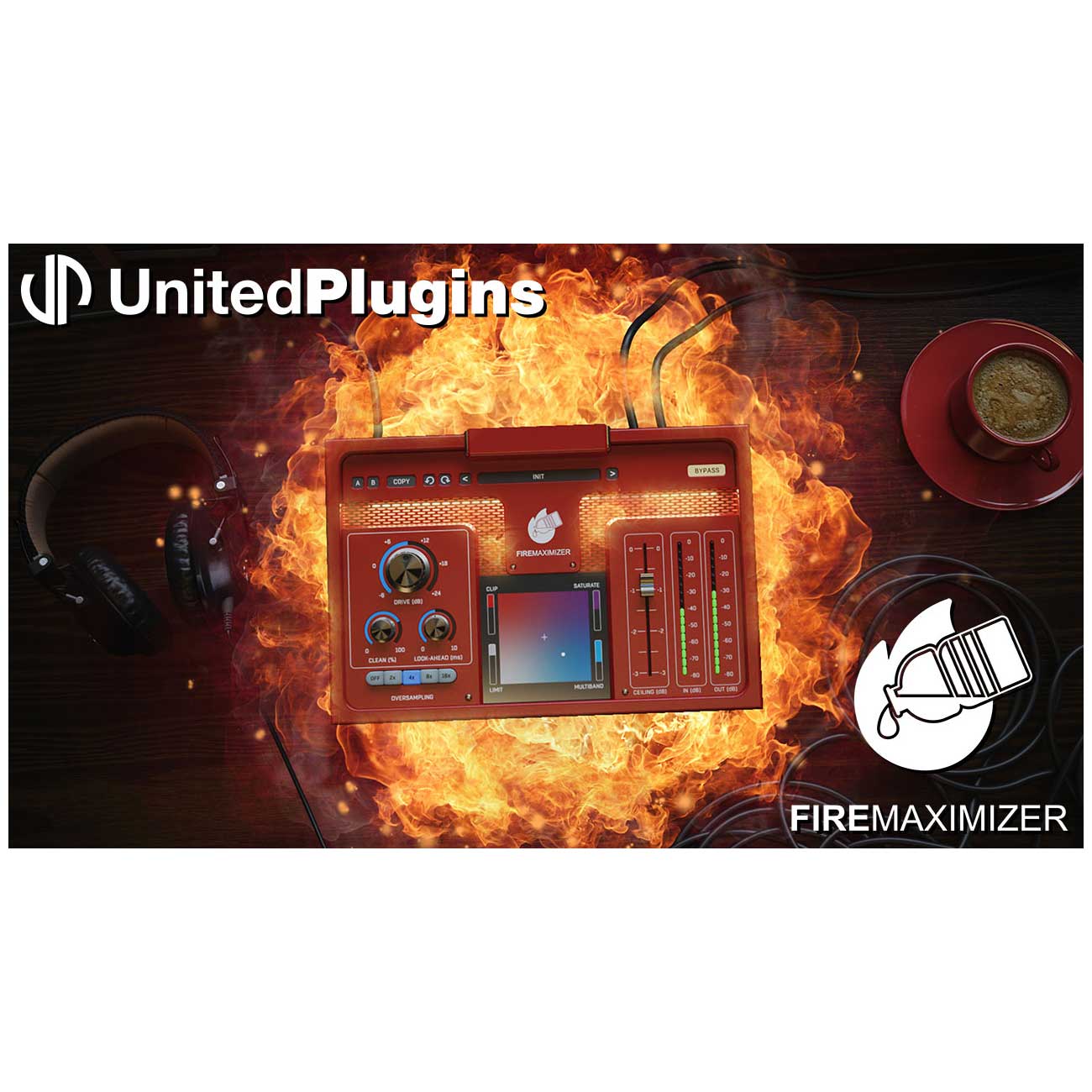【マラソン期間中 エントリーでさらP5倍】UnitedPlugins FireMaximizer ユナイテッドプラグイン[メール納品 代引き不可]｜島村楽器