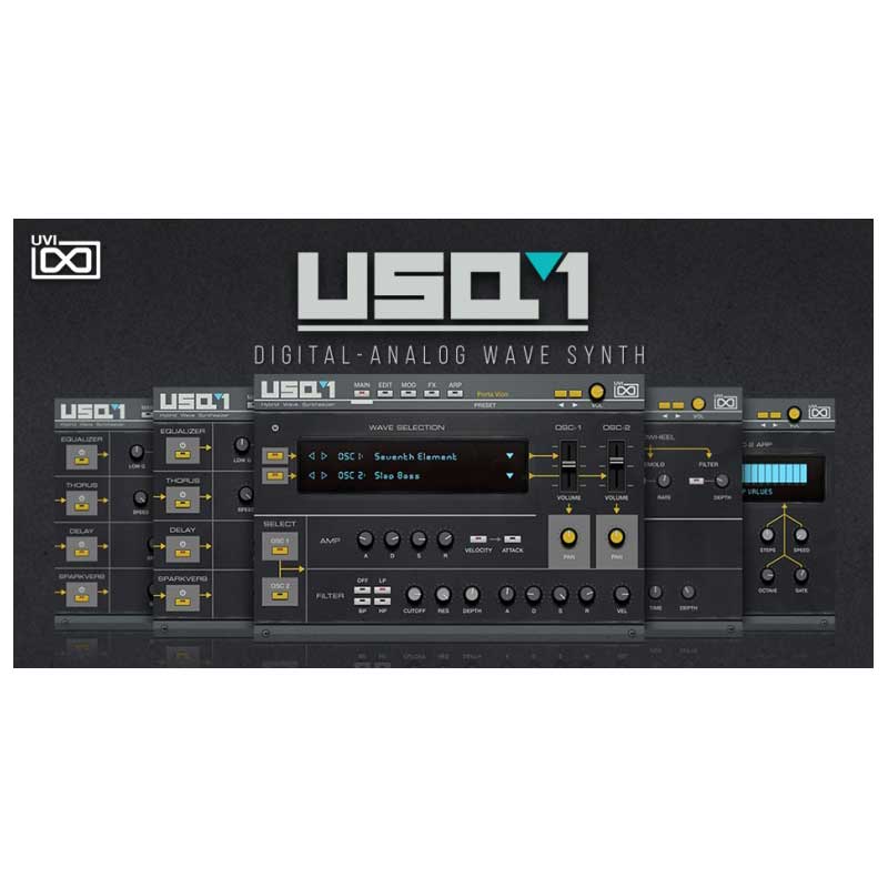 UVI USQ-1 [メール納品 代引き不可]｜島村楽器
