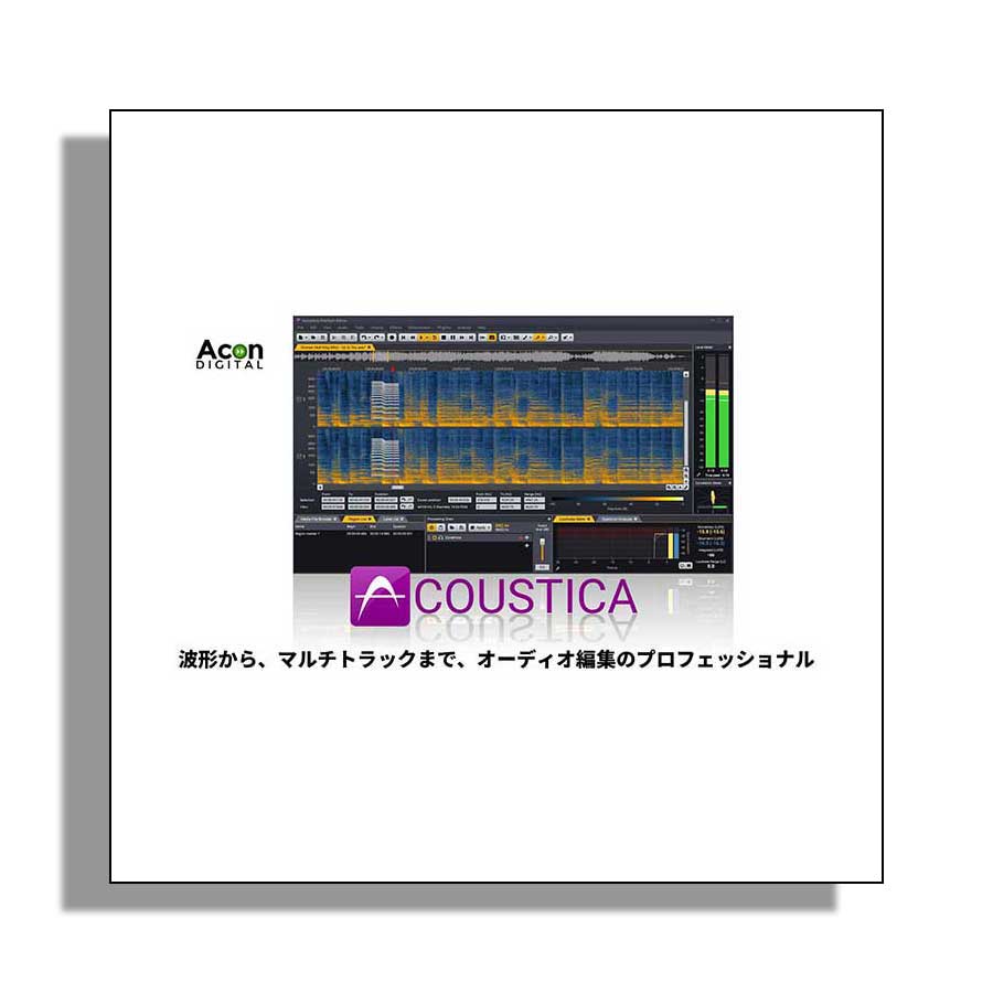 【マラソン期間中 エントリーでさらP5倍】Acon Digital Acoustica Premium Edition [メール納品 代引き不可]｜島村楽器